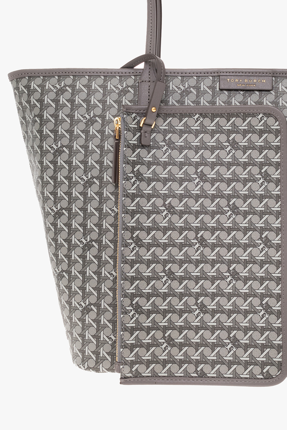 トートバッグ Tory Burch Ever-Ready' Large Shopping Bag In Grey Fabric Unboxing Tory Burch Ever Ready Tote Bag | What fits inside